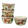 Christmas on the Farm by Susan Winget 5.5 in. Ice Cream Bowl (Set of 4) by Certified International 1 Christmas on the Farm by Susan Winget 5.5 in. Ice Cream Bowl (Set of 4) by Certified International -Certified International Sales assorted colors certified international bowls 22802set4 64 1000