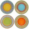 Valencia 11.25 in. Dinner Plate (Set of 4) by Certified International -Certified International Sales assorted colors certified international dinner plates 14176set 4 64 1000