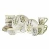 Fresh Herbs 16-Piece Assorted Colors Earthenware Dinnerware Set (Service for 4) by Certified International -Certified International Sales assorted colors certified international dinnerware sets 89682rm 64 1000