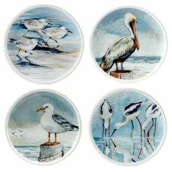 Shorebirds 16-Piece Assorted Colors Earthenware Dinnerware Set (Service for 4) by Certified International 11 Shorebirds 16-Piece Assorted Colors Earthenware Dinnerware Set (Service for 4) by Certified International -Certified International Sales assorted colors certified international dinnerware sets 89692rm 44 1000