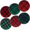 Christmas Plaid 8.25 in. Dessert Plate (Set of 6) by Certified International 1 Christmas Plaid 8.25 in. Dessert Plate (Set of 6) by Certified International -Certified International Sales assorted colors certified international salad plates dessert plates 22926set6 64 1000