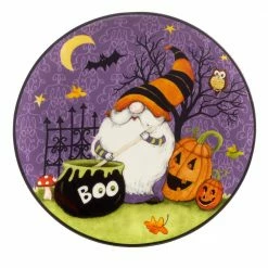 Halloween Gnomes Assorted Colors Dessert Plates (Set of 4) by Certified International 10 Halloween Gnomes Assorted Colors Dessert Plates (Set of 4) by Certified International -Certified International Sales assorted colors certified international salad plates dessert plates 26123 1f 1000