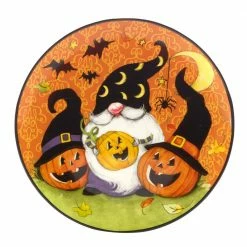 Halloween Gnomes Assorted Colors Dessert Plates (Set of 4) by Certified International 11 Halloween Gnomes Assorted Colors Dessert Plates (Set of 4) by Certified International -Certified International Sales assorted colors certified international salad plates dessert plates 26123 44 1000