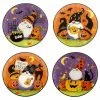 Halloween Gnomes Assorted Colors Dessert Plates (Set of 4) by Certified International 2 Halloween Gnomes Assorted Colors Dessert Plates (Set of 4) by Certified International -Certified International Sales assorted colors certified international salad plates dessert plates 26123 64 1000