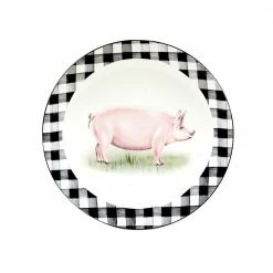 On the Farm Assorted Colors Salad Plates (Set of 4) by Certified International 11 On the Farm Assorted Colors Salad Plates (Set of 4) by Certified International -Certified International Sales assorted colors certified international salad plates dessert plates 28816set4 1f 1000