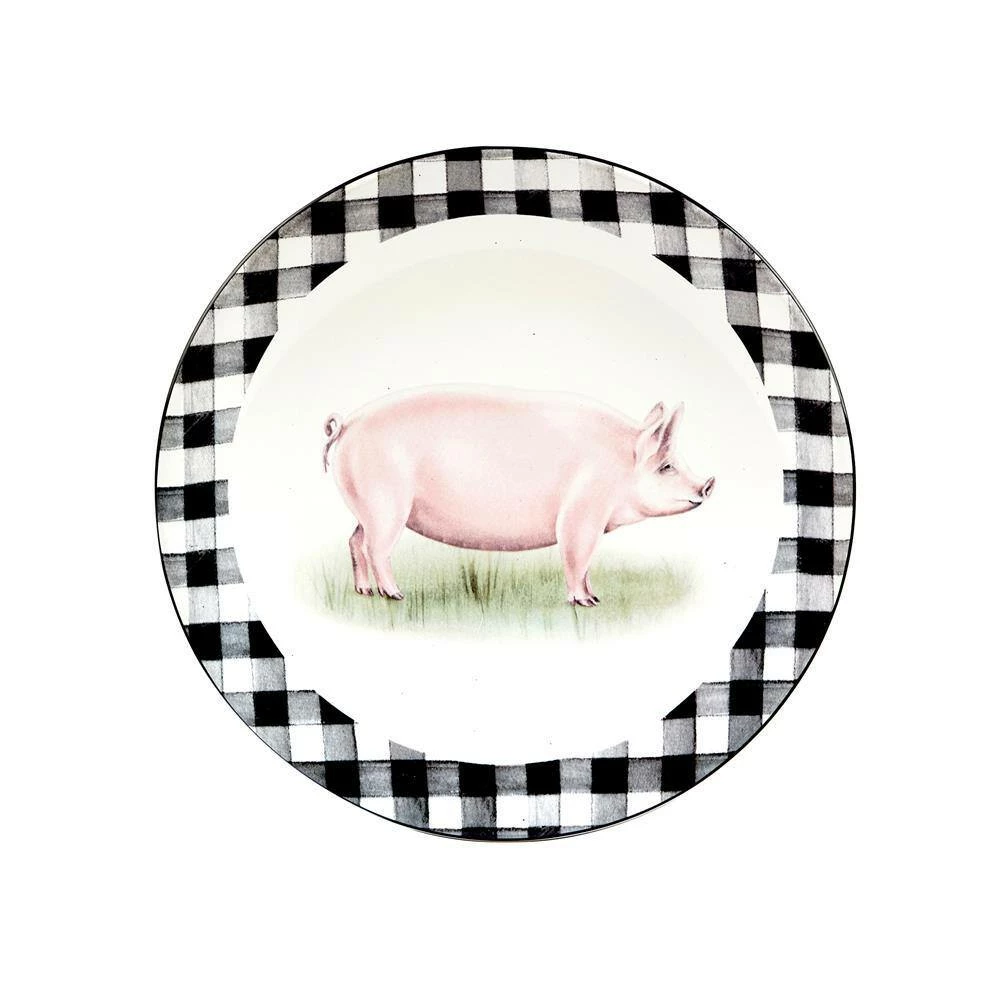 On the Farm Assorted Colors Salad Plates (Set of 4) by Certified International 6 On the Farm Assorted Colors Salad Plates (Set of 4) by Certified International - Image 4