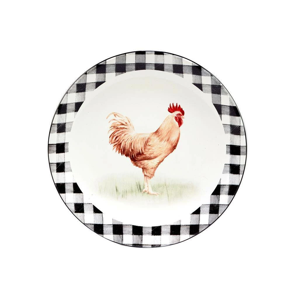 On the Farm Assorted Colors Salad Plates (Set of 4) by Certified International 7 On the Farm Assorted Colors Salad Plates (Set of 4) by Certified International - Image 5