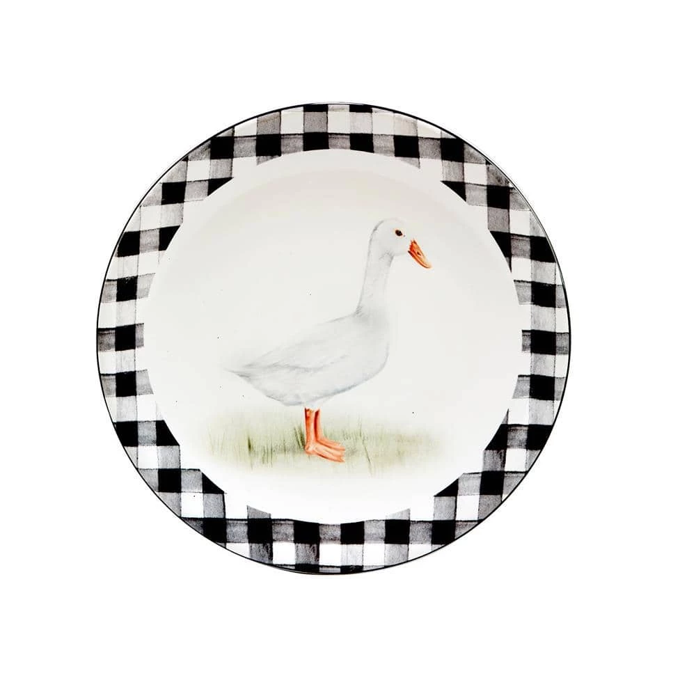 On the Farm Assorted Colors Salad Plates (Set of 4) by Certified International 4 On the Farm Assorted Colors Salad Plates (Set of 4) by Certified International - Image 2