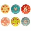 Francesca Assorted Colors Salad Plates (Set of 6) by Certified International 1 Francesca Assorted Colors Salad Plates (Set of 6) by Certified International -Certified International Sales assorted colors certified international salad plates dessert plates 28830set6 64 1000