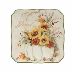 Harvest Morning Assorted Colors Dessert Plates (Set of 4) by Certified International -Certified International Sales assorted colors certified international salad plates dessert plates 28960set4 4f 1000