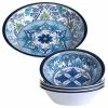 Talavera 5-Piece Blue Salad and Serving Set by Certified International 2 Talavera 5-Piece Blue Salad and Serving Set by Certified International -Certified International Sales blue certified international serving bowls tal5pc 64 1000