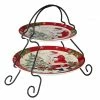 Holiday Wishes by Susan Winget 2-Tier Server by Certified International -Certified International Sales certified international cake stands tiered cake stands 22830 64 1000