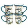 14 oz. Harvest Gatherings Multicolored Earthenware Mugs (Set of 4) by Certified International 2 14 oz. Harvest Gatherings Multicolored Earthenware Mugs (Set of 4) by Certified International -Certified International Sales certified international coffee cups mugs 12527set4 64 1000