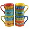 Valencia 16 oz. Mug (Set of 4) by Certified International 2 Valencia 16 oz. Mug (Set of 4) by Certified International -Certified International Sales certified international coffee cups mugs 14178set 4 64 1000