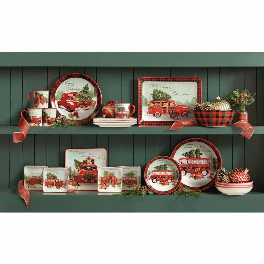 Home For Christmas 4-Piece Mug Set by Certified International 4 Home For Christmas 4-Piece Mug Set by Certified International - Image 2