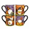 Halloween Gnomes 18 fl. oz. Earthenware Beverage Mugs (Set of 4) by Certified International 2 Halloween Gnomes 18 fl. oz. Earthenware Beverage Mugs (Set of 4) by Certified International -Certified International Sales certified international coffee cups mugs 26124 64 1000