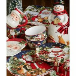 14 oz. Magic Of Christmas Santa Multicolored Earthenware Mugs (Set of 4) by Certified International 7 14 oz. Magic Of Christmas Santa Multicolored Earthenware Mugs (Set of 4) by Certified International -Certified International Sales certified international coffee cups mugs 28294set4 76 1000