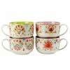 Francesca 28 oz. Assorted Colors Porcelain Beverage Mugs (Set of 4) by Certified International 2 Francesca 28 oz. Assorted Colors Porcelain Beverage Mugs (Set of 4) by Certified International -Certified International Sales certified international coffee cups mugs 28835set4 64 1000