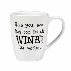 It's Five o'Cclock Somewhere 22 oz. 6 in. Multicolored Stoneware Mug (Set of 6) by Certified International -Certified International Sales certified international coffee cups mugs 32915set6 76 1000