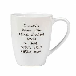 It's Five o'Cclock Somewhere 22 oz. 6 in. Multicolored Stoneware Mug (Set of 6) by Certified International -Certified International Sales certified international coffee cups mugs 32915set6 c3 1000