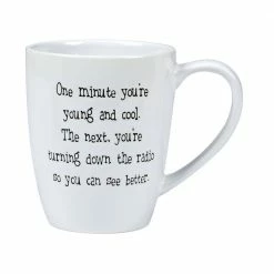 Live Out Loud 22 oz. 6 in. Multicolored Stoneware Mug (Set of 6) by Certified International -Certified International Sales certified international coffee cups mugs 32916set6 4f 1000