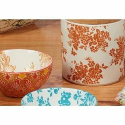 Damask Floral 14 oz. 4.75 in. Multicolored Porcelain Mug (Set of 6) by Certified International 5 Damask Floral 14 oz. 4.75 in. Multicolored Porcelain Mug (Set of 6) by Certified International -Certified International Sales certified international coffee cups mugs 45166set6 c3 1000