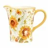 Sunflowers Forever 96 fl. oz. Earthenware Pitcher by Certified International -Certified International Sales certified international drink pitchers 28781 64 1000
