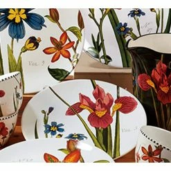 Botanical Floral 112 fl. oz. Multicolored Earthenware Pitchers by Certified International 6 Botanical Floral 112 fl. oz. Multicolored Earthenware Pitchers by Certified International -Certified International Sales certified international drink pitchers 37081 c3 1000