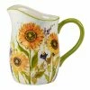 Sun Garden 96 fl. oz. Multicolored Earthenware Pitchers by Certified International -Certified International Sales certified international drink pitchers 37166 64 1000