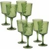 8-Piece 13 oz. Green Acrylic Goblet Glass by Certified International 2 8-Piece 13 oz. Green Acrylic Goblet Glass by Certified International -Certified International Sales certified international drinking glasses sets 20438set 8 64 1000
