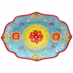 Tunisian Sunset Oval Platter by Certified International