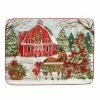 Christmas on the Farm by Susan Winget 16 in. Rectangular Platter by Certified International -Certified International Sales certified international platters 22809 64 1000