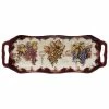 Vintners Journal Multi-Colored 16 in. x 6.25 in. Ceramic Rectangular Platter by Certified International -Certified International Sales certified international platters 23746 64 1000