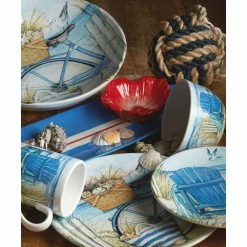 18 in. By the Sea 3-D Surfboard Multicolored Chip and Dip by Certified International 7 18 in. By the Sea 3-D Surfboard Multicolored Chip and Dip by Certified International -Certified International Sales certified international platters 28122 31 1000