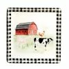 On the Farm 13 in. Assorted Colors Earthenware Square Platter by Certified International 1 On the Farm 13 in. Assorted Colors Earthenware Square Platter by Certified International -Certified International Sales certified international platters 28820 64 1000