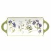 Fresh Herbs 8 in. Assorted Colors Earthenware Rectangular Platter with Handles by Certified International -Certified International Sales certified international platters 28910 64 1000