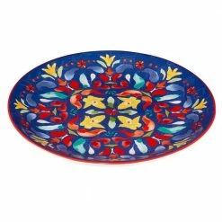Sweet and Spicy 12.5 in. Assorted Colors Earthenware Round Platter by Certified International 7 Sweet and Spicy 12.5 in. Assorted Colors Earthenware Round Platter by Certified International -Certified International Sales certified international platters 28936 4f 1000