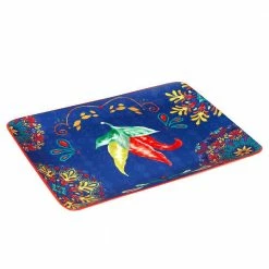 Sweet and Spicy 10 in. Assorted Colors Earthenware Rectangular Platter by Certified International -Certified International Sales certified international platters 28939 4f 1000
