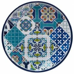Mosaic 2-Piece 14 in. Round and 18 in. Oval Multicolored Melamine Platter Set by Certified International 9 Mosaic 2-Piece 14 in. Round and 18 in. Oval Multicolored Melamine Platter Set by Certified International -Certified International Sales certified international platters 32774 c3 1000