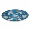 Playa Shells 13.5 in. Assorted Colors Earthenware Chip and Dip Server by Certified International -Certified International Sales certified international platters 37190 64 1000