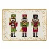 Holiday Magic Nutcracker 14 in. Multicolored Earthenware Rectangular Platter by Certified International 2 Holiday Magic Nutcracker 14 in. Multicolored Earthenware Rectangular Platter by Certified International -Certified International Sales certified international platters 37322 64 1000