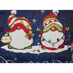 Holiday Magic Gnomes 14 in. Multicolored Earthenware Rectangular Platter by Certified International -Certified International Sales certified international platters 37332 4f 1000