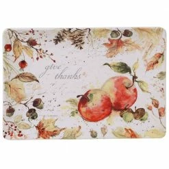 Harvest Splash Multi-Colored 14 in. Rectangular Platter by Certified International