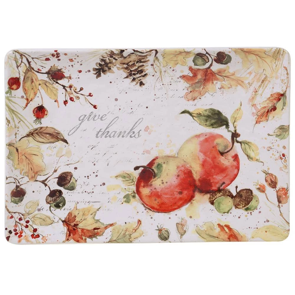 Harvest Splash Multi-Colored 14 in. Rectangular Platter by Certified International 3 Harvest Splash Multi-Colored 14 in. Rectangular Platter by Certified International