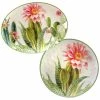 Desert Beauty Set 14 in. Assorted Colors Melamine Platters (Set of 2) by Certified International