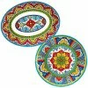 Seville Set 14 in. Assorted Colors Melamine Platters (Set of 2) by Certified International -Certified International Sales certified international platters 92536 64 1000