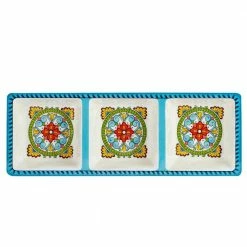 Seville Hostess Set 14.5 in. Assorted Colors Melamine Platters (Set of 3) by Certified International -Certified International Sales certified international platters 92538 4f 1000