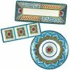 Seville Hostess Set 14.5 in. Assorted Colors Melamine Platters (Set of 3) by Certified International -Certified International Sales certified international platters 92538 64 1000