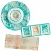 Inspired Coast Hostess Set 14.5 in. Assorted Colors Melamine Platters (Set of 3) by Certified International 2 Inspired Coast Hostess Set 14.5 in. Assorted Colors Melamine Platters (Set of 3) by Certified International -Certified International Sales certified international platters 92548 64 1000