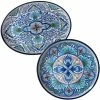Talavera 2-Piece Blue Platter Set by Certified International -Certified International Sales certified international platters tal2pc 64 1000